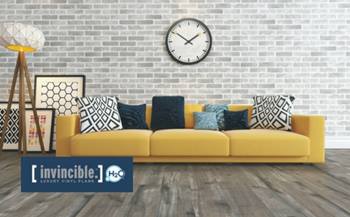 Invincible H2O vinyl plank flooring